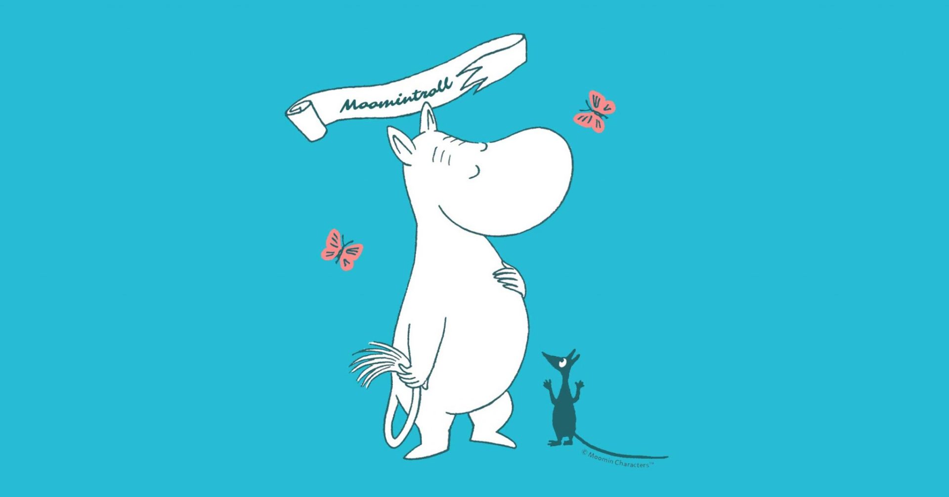 illustration of a Moomintroll